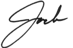 Jack's signature